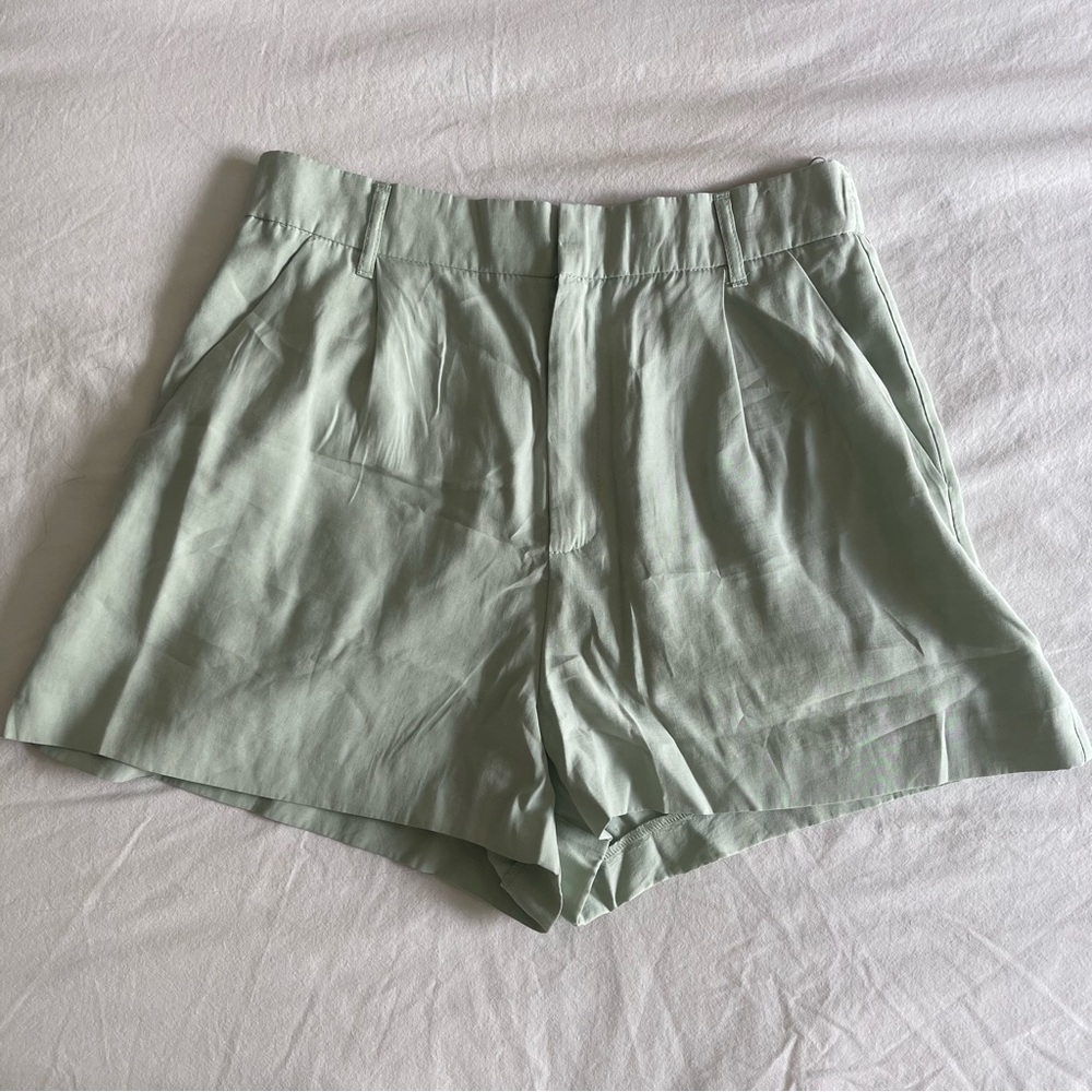 Zara Linen Dress Shorts